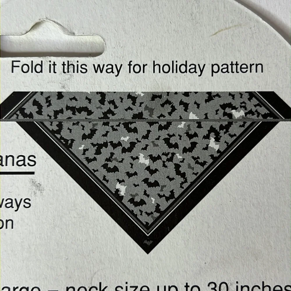 DOG Bandanas Halloween NeckTies NEW LOT of 3 Black‎ Orange 2 size SM 1 size M/L